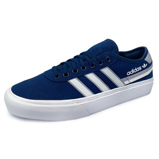 Tênis Adidas Delpala Azul e Branco