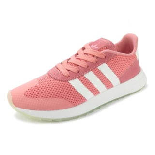 Tênis Adidas Feminino Flashback Rosa BY9307 Tênis Adidas Feminino Flashback Rosa BY9307