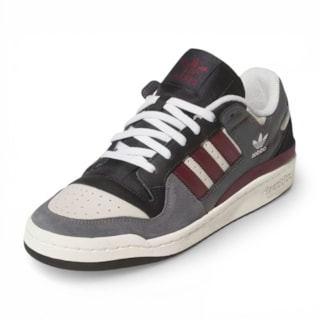 Tênis Adidas Forum 84 Low ADV Grey Three Maroon Alumina