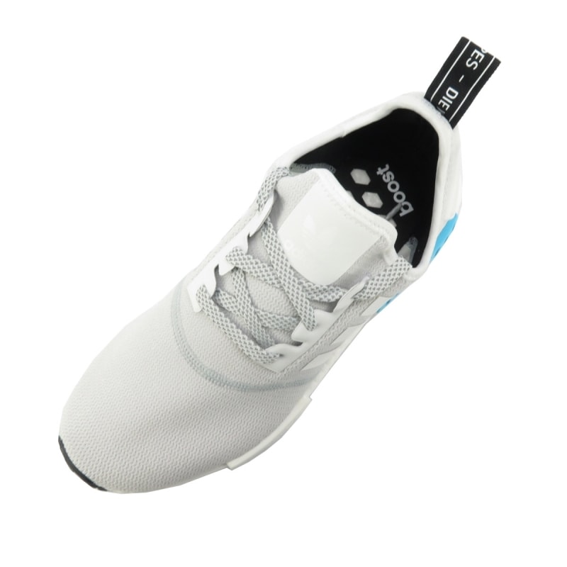 Tnis Adidas NMD R1 White/Bright Cyan os melhores preos | Clique e confira!