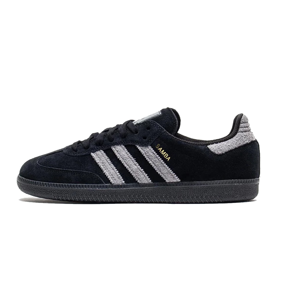 Tênis Adidas Samba Adv Core Black Grey Four Gold Metallic os