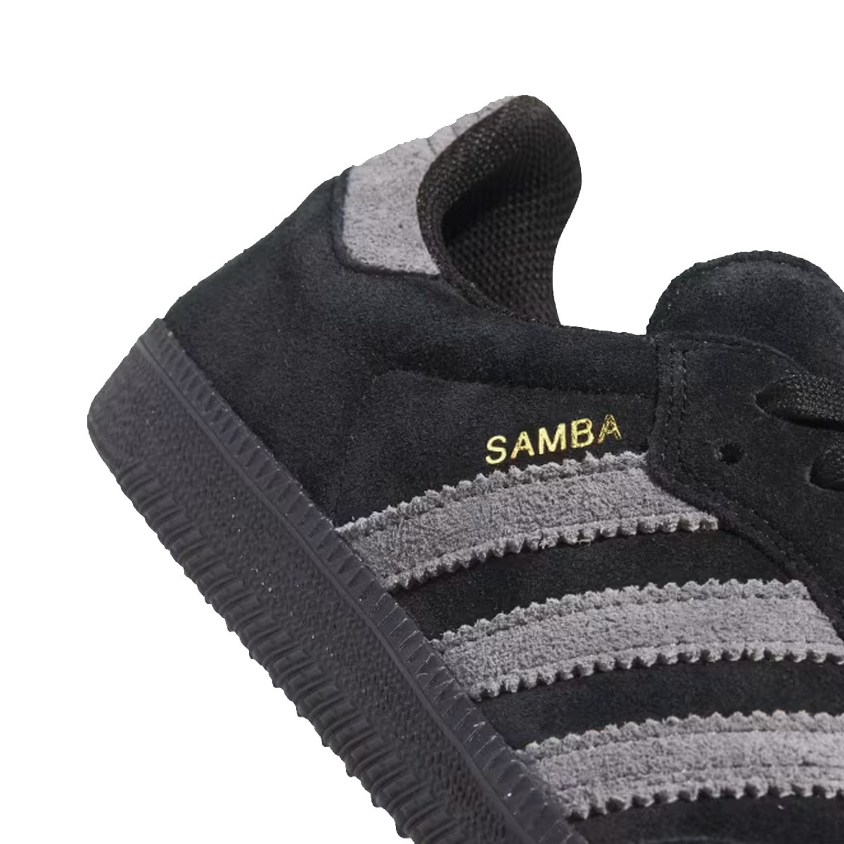 Tênis Adidas Samba Adv Core Black Grey Four Gold Metallic os