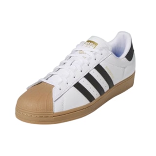 Tênis Adidas Superstar ADV White Black Gum