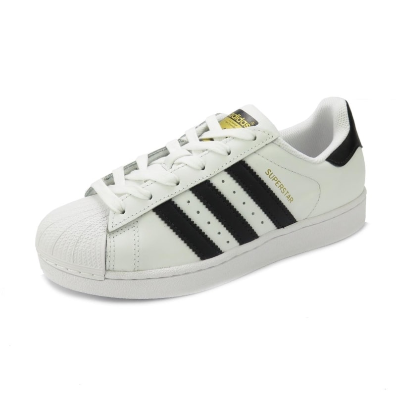 Adidas superstar wit met on sale zwart