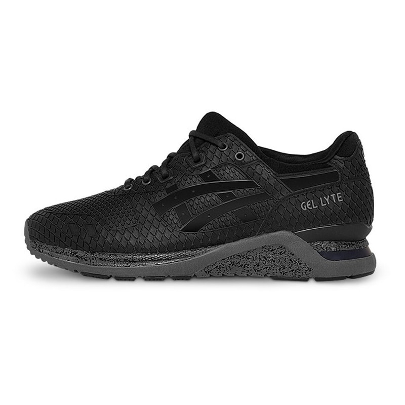 Tênis Asics Gel Lyte EVO Samurai Black Dark Grey - Back Wash