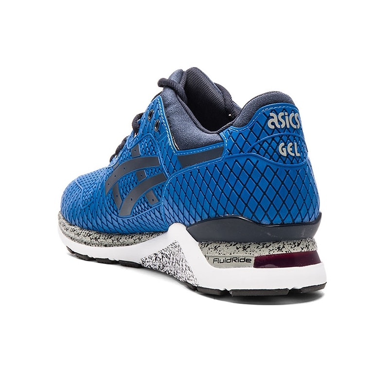 Tênis Asics Gel Lyte EVO Samurai Mid Blue Navy - Back Wash
