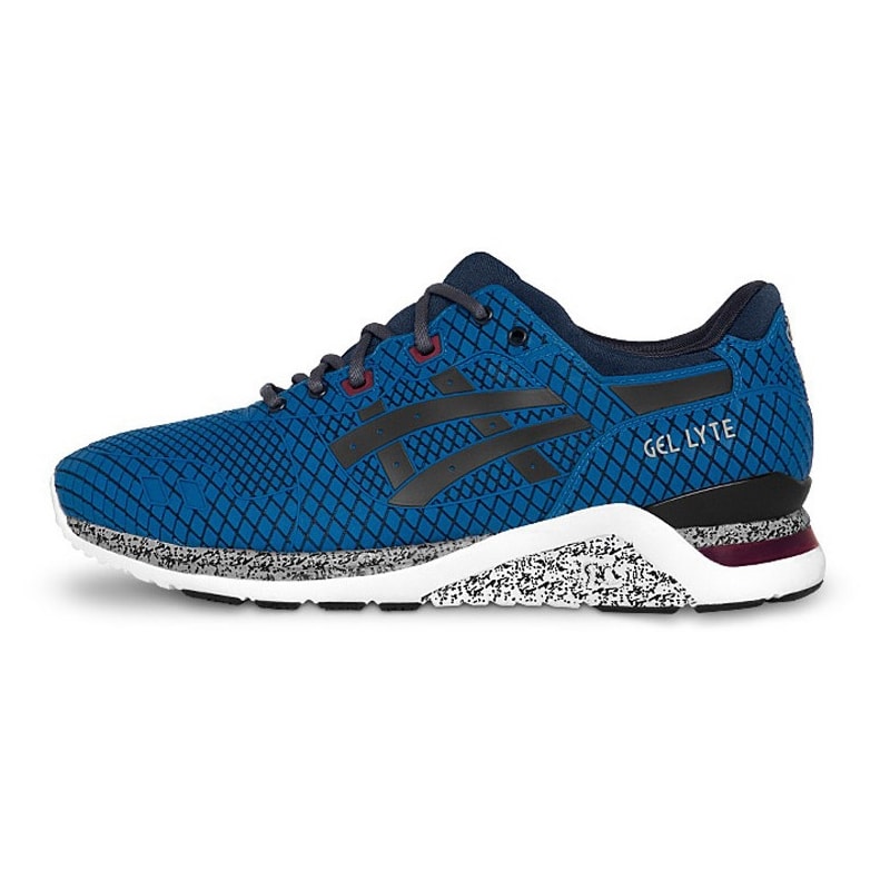 Tênis Asics Gel Lyte EVO Samurai Mid Blue Navy - Back Wash