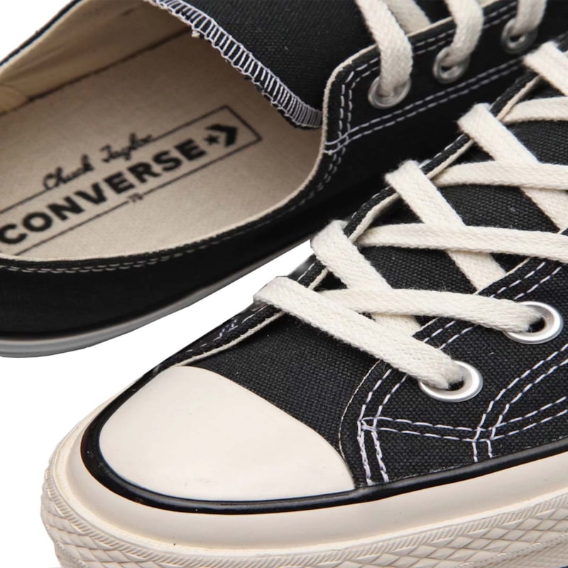 Tênis Converse All Star Chuck 70 Preto Branco Amendoa os melhores preços