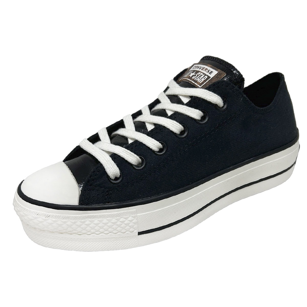 converse black white black