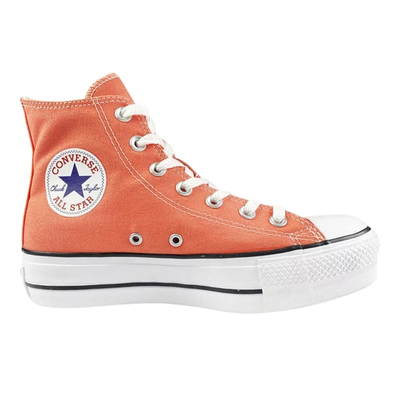 Tênis Converse Chuck Taylor Seasonal Toranja Preto Branco – All Star –  Globarium