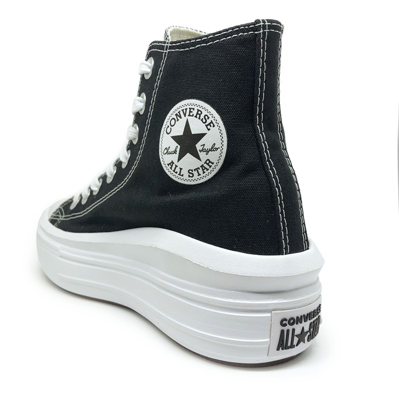 Tênis Converse Chuck Taylor All Star Move Hi Preto CT15460001