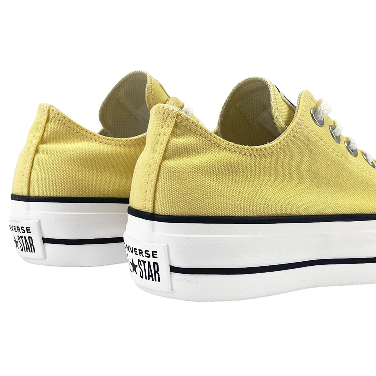 All star best sale amarelo plataforma