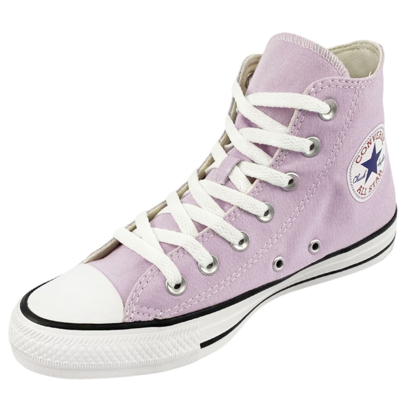 Tênis Converse Chuck Taylor All Star Feminino Branco / Lilás