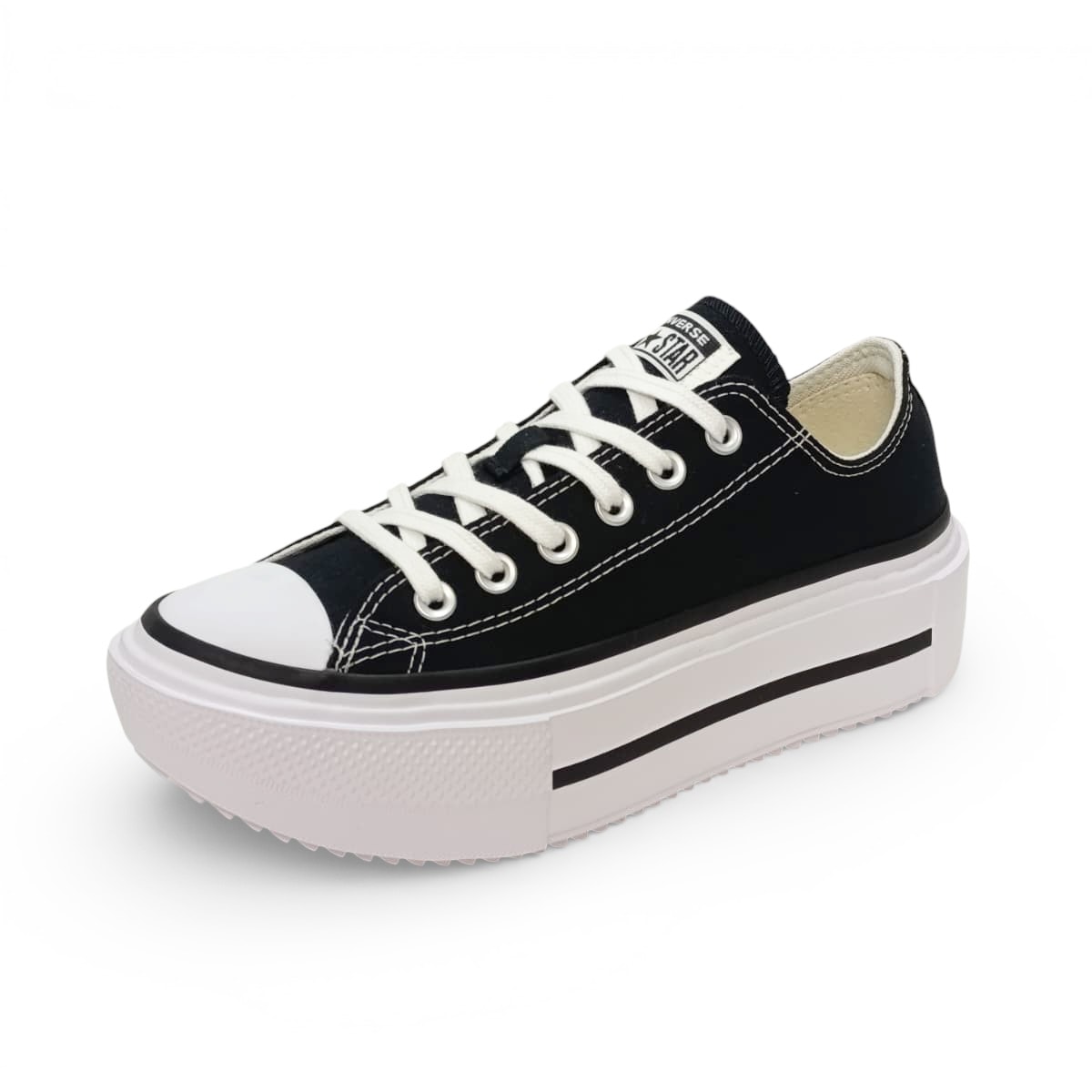 Tênis Converse Chuck Taylor All Star Lift Double Stack Preto os