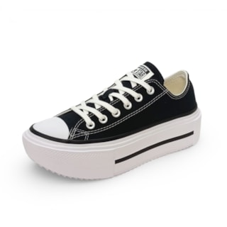 Tênis Converse Chuck Taylor All Star Lift Double Stack Preto