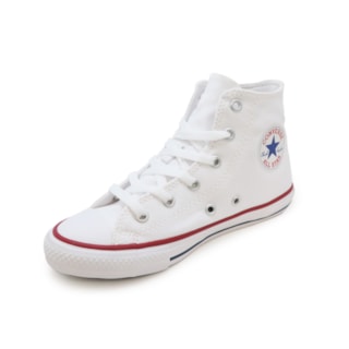 Tênis Converse Infantil Chuck Taylor Hi All Star Branco