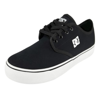 Tênis DC District Black White Black Tênis DC District Black White Black