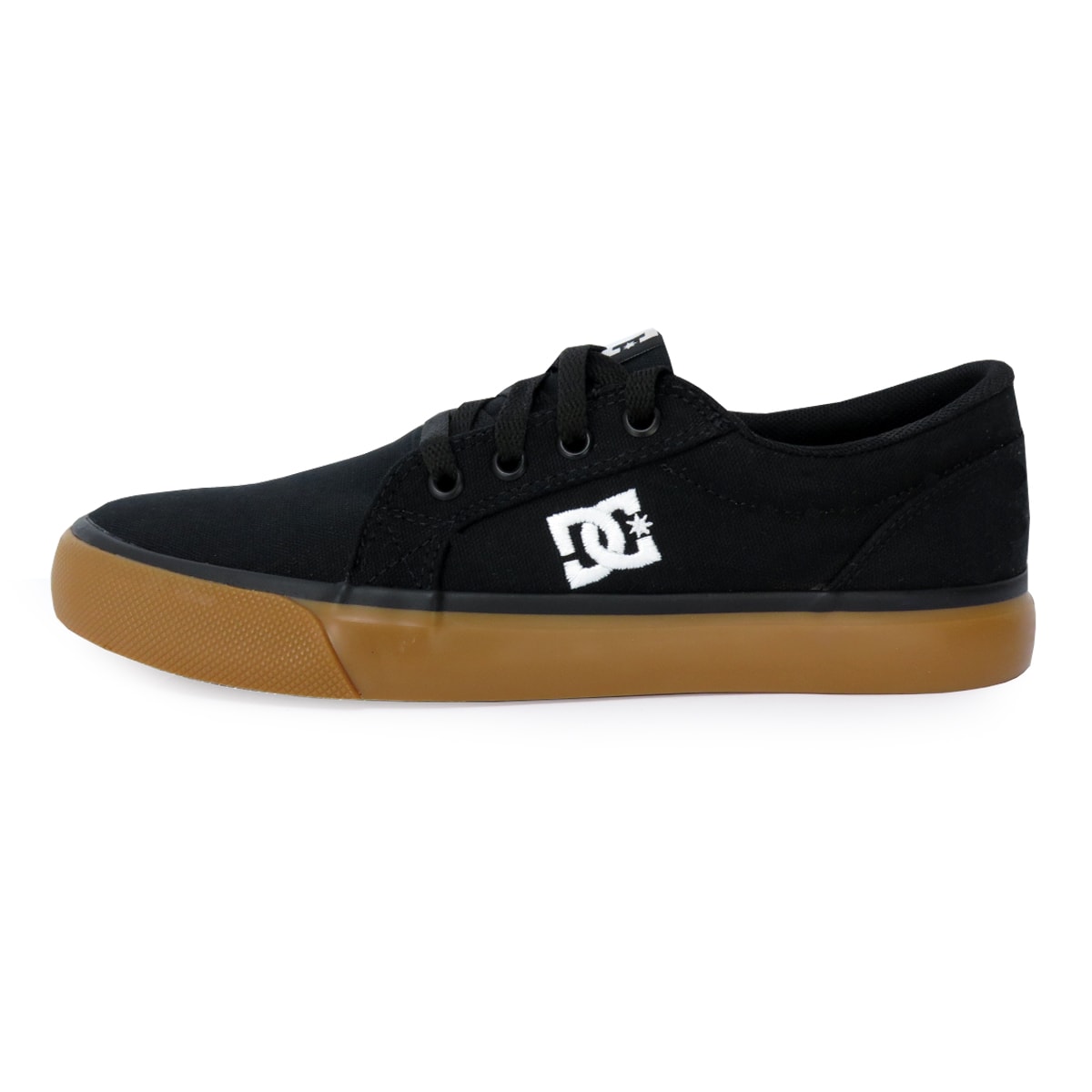 Tenis dc preto cheap e bege