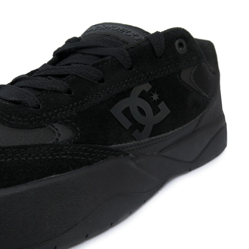 Tênis Dc Dc Penza Tx Se Tênis DC Penza Inteiro Preto Back Wash