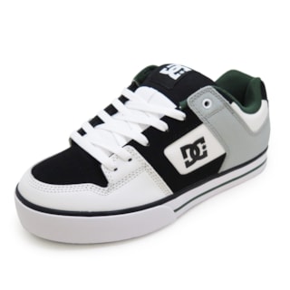 Tênis DC Pure Imp White Black Green