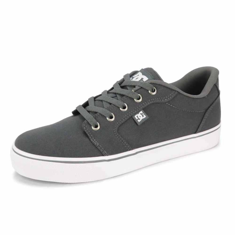 Tênis DC Shoes Anvil LA TX Cinza 320040RDSR Back Wash