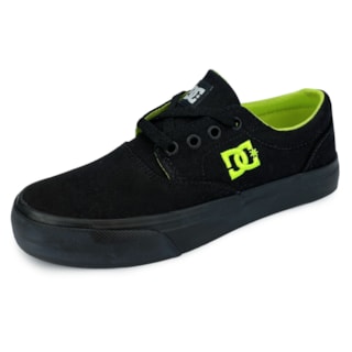 Tênis Feminino DC New Flash 2 TX Black / Lime Tênis Feminino DC New Flash 2 TX Black / Lime