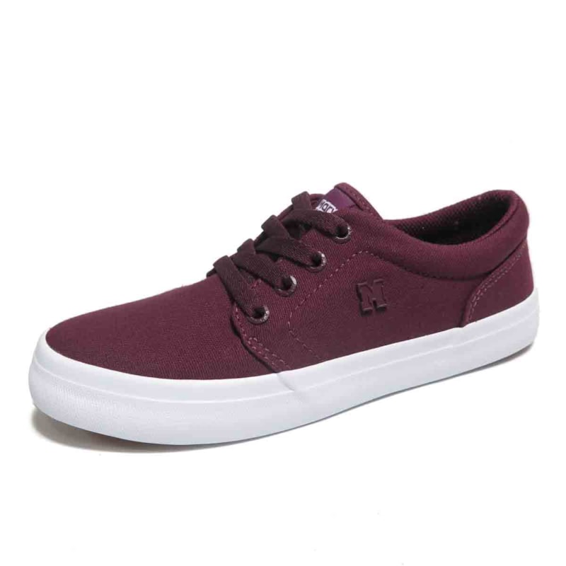 Tênis Feminino Mary Jane Insta Bordo e Branco