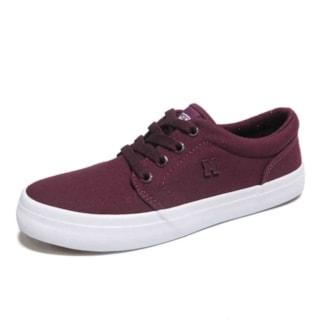 Tênis Feminino Mary Jane Insta Bordo e Branco Tênis Feminino Mary Jane Insta Bordo e Branco