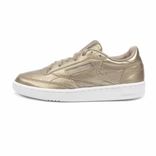 Tênis Feminino Reebok Classics Club C 85 Dourado Tênis Feminino Reebok Classics Club C 85 Dourado