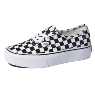 Tênis Feminino Vans Authentic Platform Checkerboard Tênis Feminino Vans Authentic Platform Checkerboard