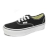 Tênis Feminino Vans Authentic Platform Preto Branco