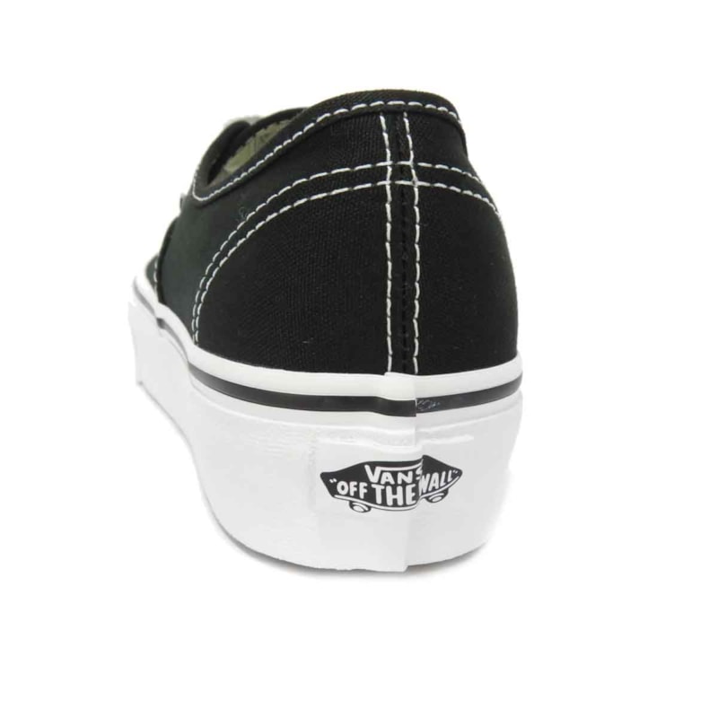Tênis Feminino Vans Authentic Platform Preto Branco os melhores - Main Image