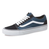 Tênis Feminino Vans Old Skool Navy Azul Tênis Feminino Vans Old Skool Navy Azul