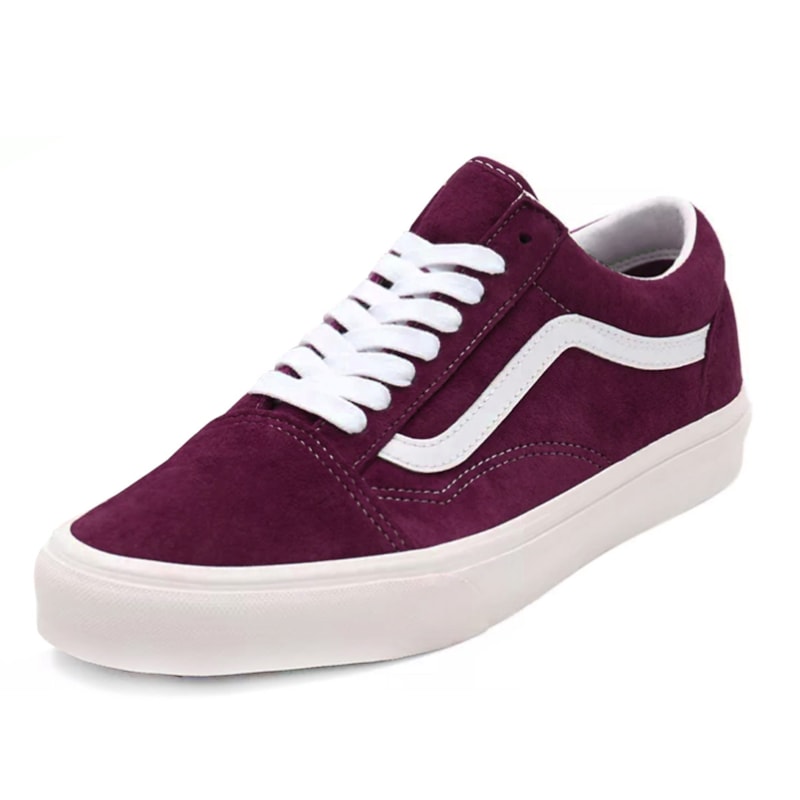 Tênis Feminino Vans Old Skool Pig Suede Roxo os melhores preços
