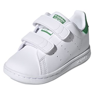Tênis Infantil Adidas Stan Smith Branco Verde 