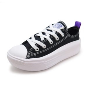 Tênis Infantil Converse All Star Chuck Taylor Move Preto 