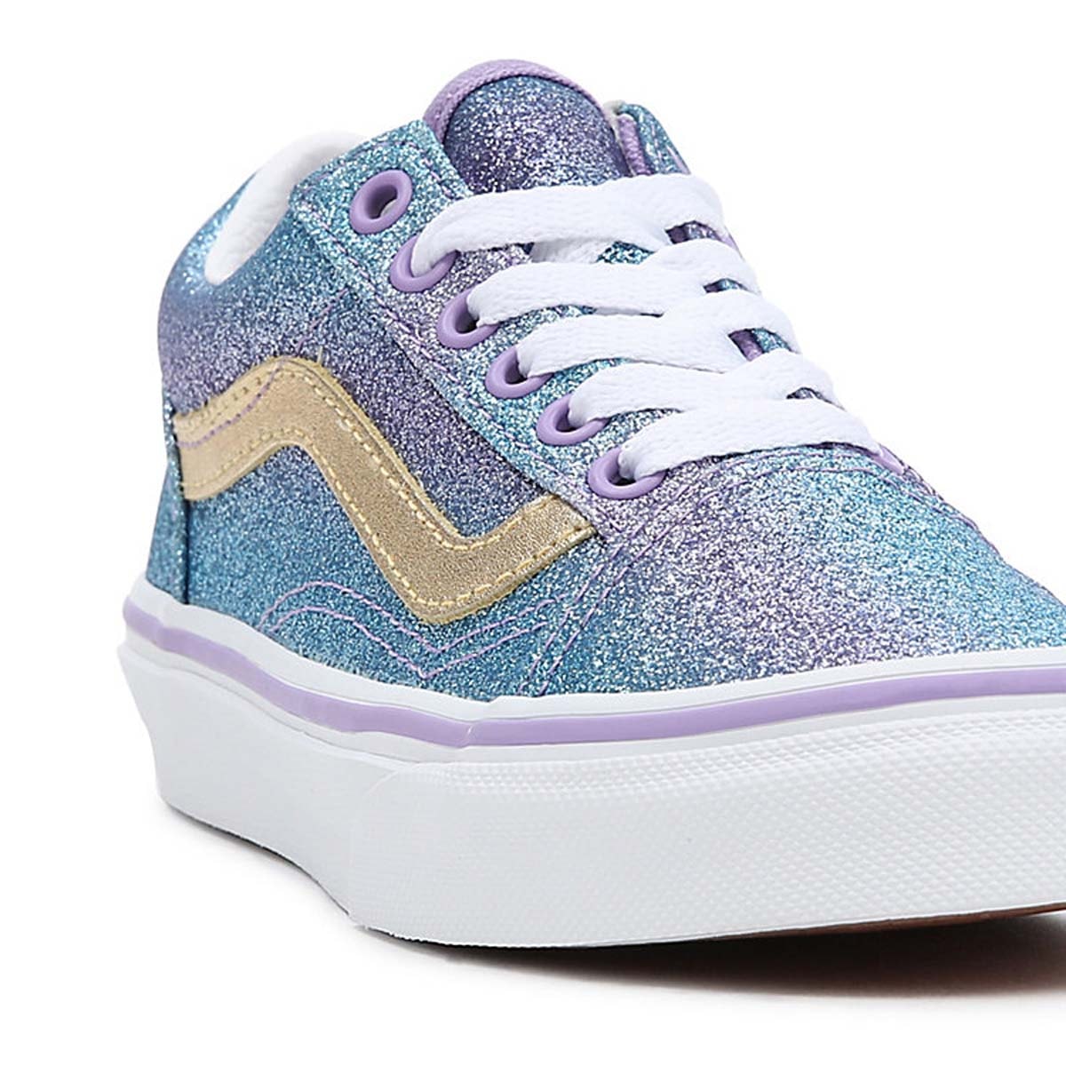 Tenis best sale glitter vans