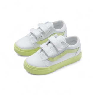 Tênis Infantil Vans Old Skool Pop Outsole Lime