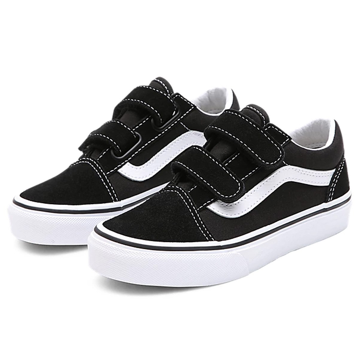 T nis Infantil Vans Old Skool Velcro Preto os melhores pre os