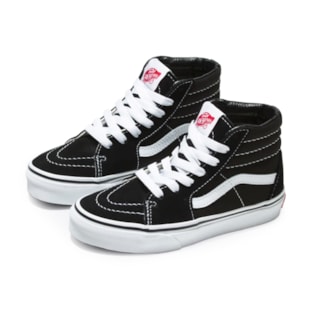 Tênis Infantil Vans Sk8-Hi Black True White