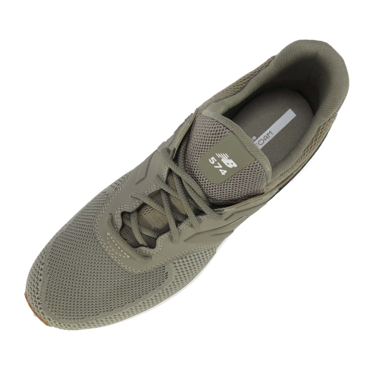Tênis Masculino New Balance MS574EMG Bege - Back Wash