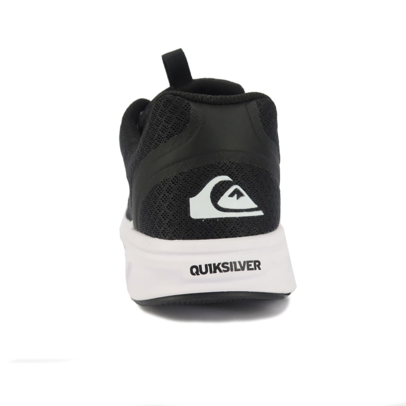Tênis Masculino Quiksilver Voyage Preto Back Wash