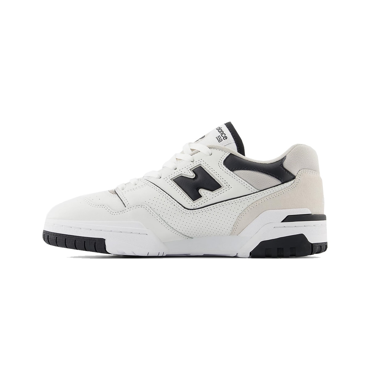 Tênis New Balance BB550 White Black os melhores preços | Clique e