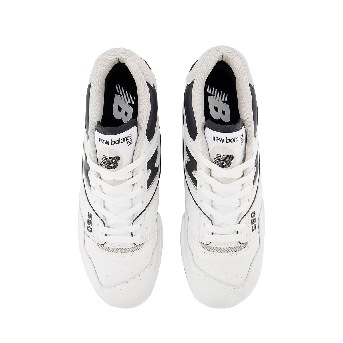 Tênis New Balance BB550 White Black os melhores preços | Clique e