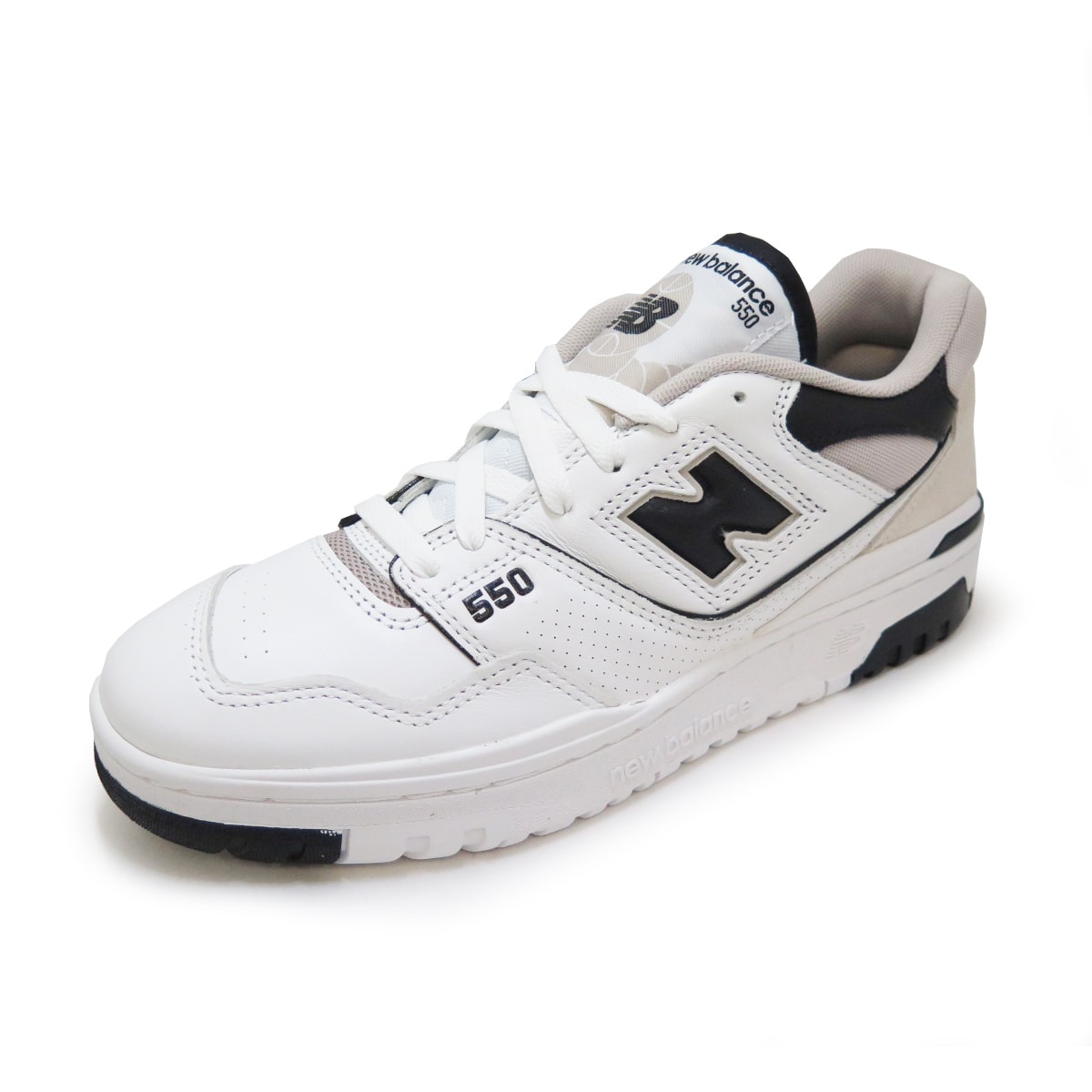 Tênis New Balance BB550 White Black os melhores preços | Clique e