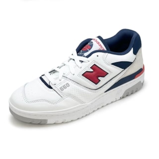 Tênis New Balance BB550ESD White Red