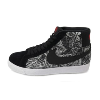 Tênis Nike SB Blazer Zoom Mid Black/Max Orange