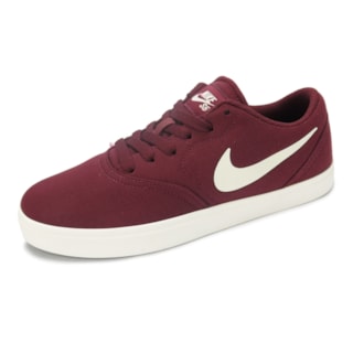 Tênis Nike SB Feminino Check Canvas Bordô - 905373-601