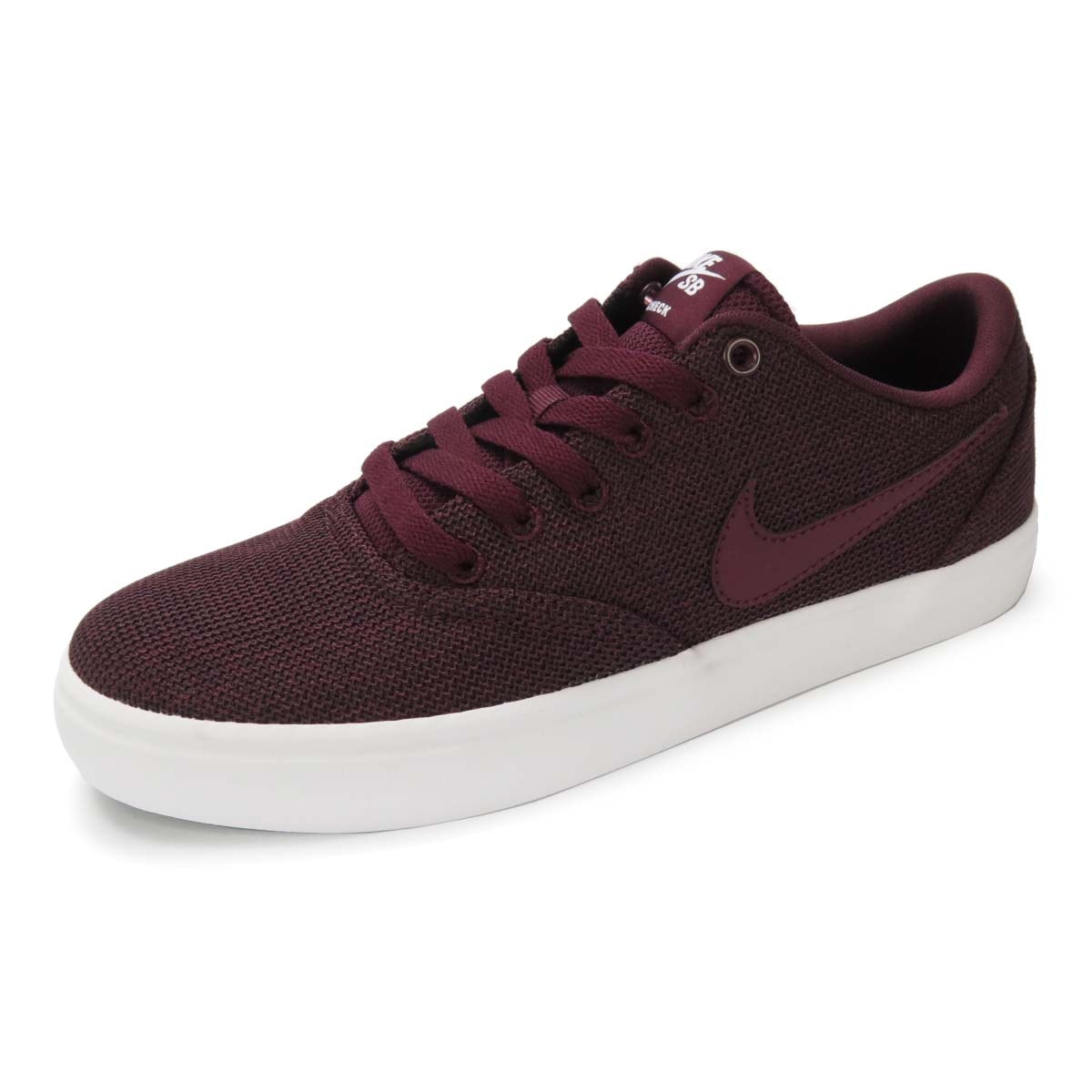 Nike sb store check burgundy