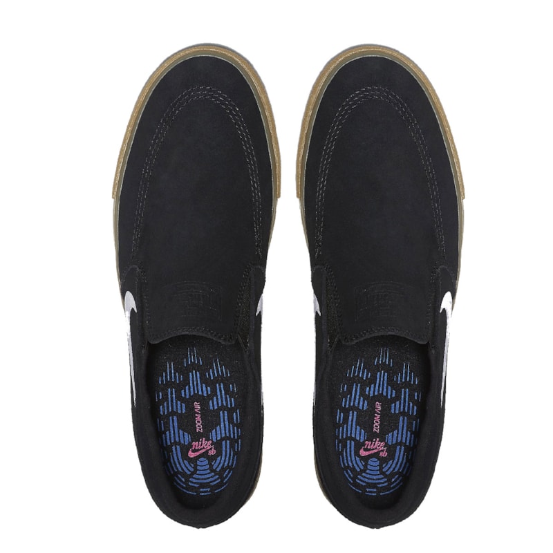 Tênis Nike SB Zoom Janoski Slip-On RM Preto Back Wash